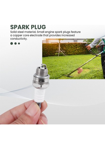 10 Adet L7T Buji, Trimmer Üfleyici Motorlu Testere Çalı Tırpanı Çim Biçme Makinesi Için (Yurt Dışından) indirimleri