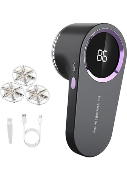 Giysiler Için Kumaş Tıraş Makinesi, Kumaş Tıraş Makinesi Lint Temizleyici Gri (Yurt Dışından)