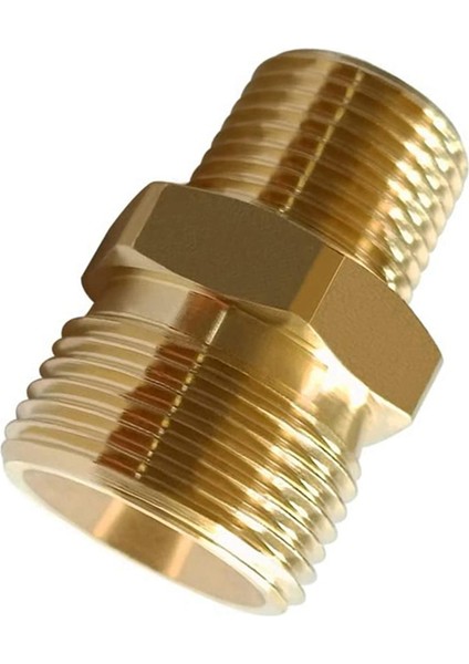 Adet Pirinç Yüksek Basınçlı Yıkayıcı Adaptörü, M22-14MM Dış Dişli x 3/8 Inç Npt Dış Dişli (Yurt Dışından) fırsatları