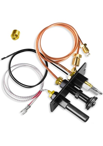10002264 Propan ve Doğal Gaz Pilot Tertibatı, 10002265 Lp ve Ng 3 Yollu Pilot Değişimi Majestic, Temco ve Şömineler Için (Yurt Dışından)