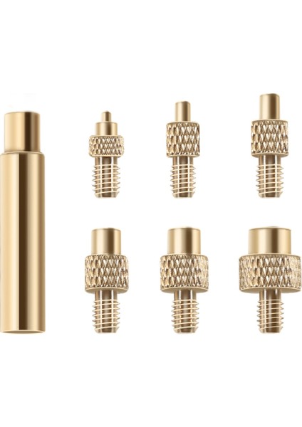 Isı Ekleme Somunu Demir Ucu M2 M3 M4 M5 M6 M8 Pirinç Diş Gömülü Kit 3D Yazıcı Lehimleme Demiri Için Isı Ekleme Aracı (Yurt Dışından)