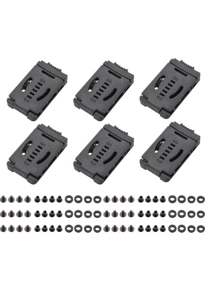 Bıçak Kydex Kılıf/kılıf Için 6 Adet Seyahat Tokası Büyük Tek Lok Kemer Klipsi Döngüsü, Donanımlı, Kendin Yap Için Özel (Yurt Dışından) fiyatları