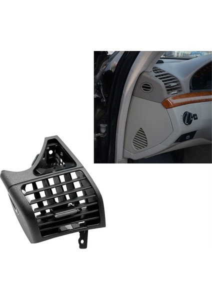Mercedes-Benz S-Class W220 1998-2005 Sol Için Araç Gösterge Paneli Klima Çıkış Paneli Klima Havalandırma Kapağı 2208300154 (Yurt Dışından) modelleri