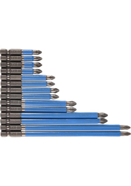 14 Parça Manyetik Kaymaz Tornavida Uçları Seti Darbeli Sürücü Uç Seti 1/4 Inç Altıgen Şaftlı Çapraz Matkap Ucu Seti (Yurt Dışından) fiyatları