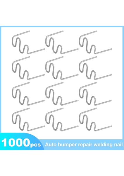 Sıcak Zımba Plastik Tamiri Için 1000 Adet Zımba Teli Dalga Zımba Teli Tampon Gövde Tamirleri 0,8 mm S Dalga Zımba Teli (Yurt Dışından) fiyatları