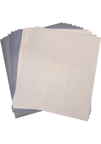 Grit 1500 2000 2500 3000 5000 7000 Yüksek Hassasiyetli Parlatma Zımparalama Islak/kuru Aşındırıcı Zımpara Kağıdı - Almanya, 12'li Paket (Yurt Dışından)