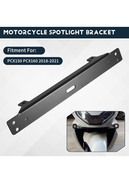 Honda PCX150 PCX160 2018-2021 Pcx 150 160 Motosiklet Spot Lambası Braketi Tutucu Spor Lambası Sis Lambası Montajı (Yurt Dışından) fırsatları