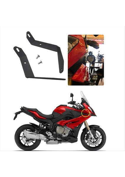 Bmw S1000XR Için Motosiklet Aksesuarları Sis Lambası Spot Işığı Yardımcı Lamba Montajı (Yurt Dışından) fırsatları