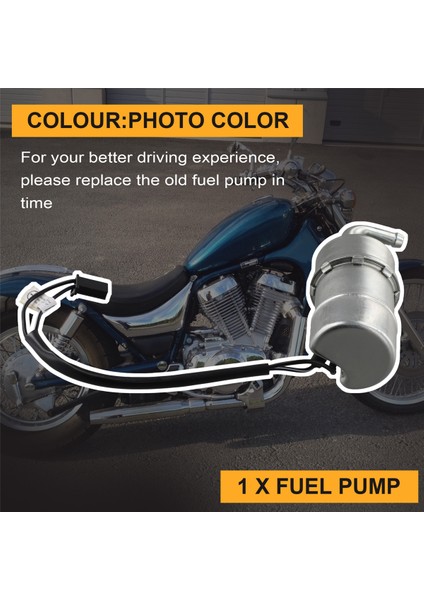 Suzuki VS700 VS750 VS1400 Intruder 700 750 1400 VS1400 Boulevard S83 15100-38A00 Için Motosiklet Yakıt Pompası 15100-03F00 (Yurt Dışından) indirimleri