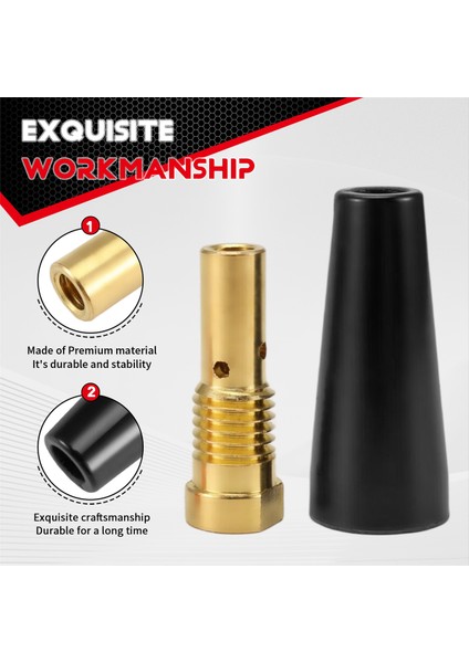 FC90 Akı Çekirdekli Tel Beslemeli 0,8 mm FC90 Mıg Kaynak Makinesi Kaynak Aletleri Için 7 Adet/takım Gazsız Nozul Ucu (Yurt Dışından) indirimleri