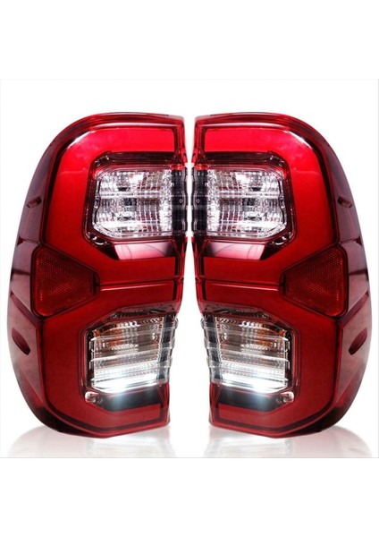 Toyota Hilux Revo Rocco Sr5 Pickup 2020-2022 Için Sol Arka LED Stop Lambası Fren Lambası 81560-0K430 815600K430 (Yurt Dışından)