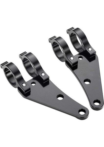 41MM Motosiklet Far Montaj Braketi Cnc Alüminyum Alaşım Siyah Honda Yamaha Suzuki Çatal Boruları M10 Cıvata Deliği (Yurt Dışından) fiyatları