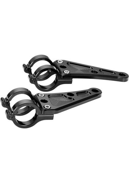 41MM Motosiklet Far Montaj Braketi Cnc Alüminyum Alaşım Siyah Honda Yamaha Suzuki Çatal Boruları M10 Cıvata Deliği (Yurt Dışından) fırsatları