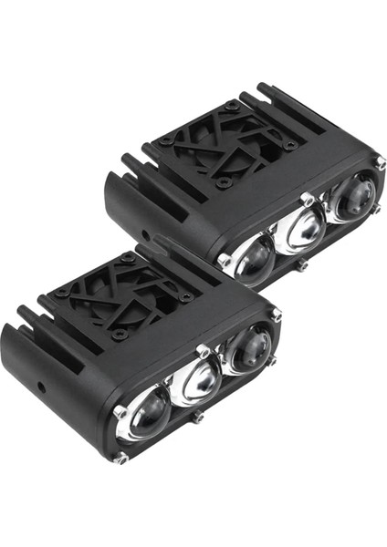 2 Adet LED Spot Işığı Pod'ları Motosiklet Araba Sis Lambası Sürüşü Offroad 30000LM (Yurt Dışından) modelleri