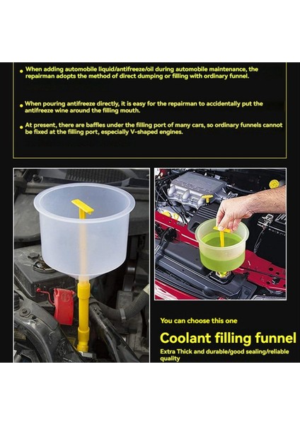 Araba Radyatörü Soğutma Suyu Doldurma Hunisi Seti Sızıntıya Dayanıklı Soğutma Aleti (Yurt Dışından) fırsatları