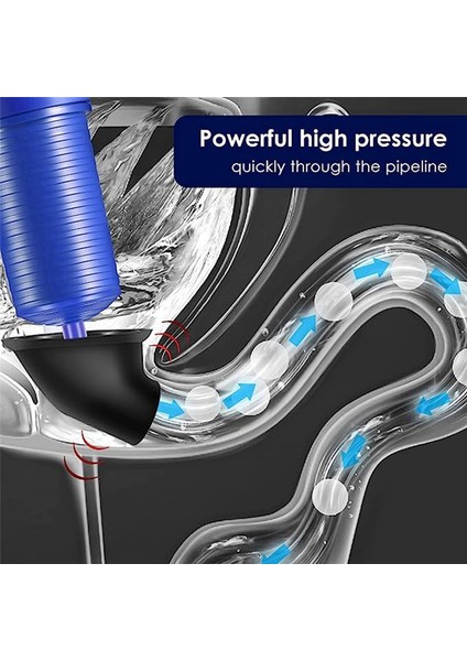 4 Vantuzlu, Yüksek Basınçlı Egzozlu Gider Tıkanıklığı Giderici (Yurt Dışından) fiyatları