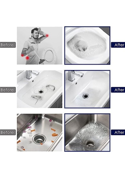 4 Vantuzlu, Yüksek Basınçlı Egzozlu Gider Tıkanıklığı Giderici (Yurt Dışından) modelleri