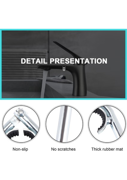 Musluk Havalandırıcı Anahtarı Çok Fonksiyonlu Su Borusu Anahtarı Havza Alt Pense Manşonu Banyo Musluğu Lavabo (Yurt Dışından) fırsatları