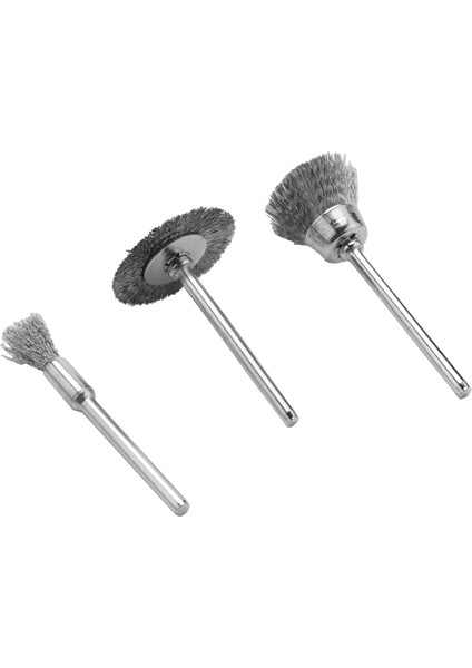 60 Adet 3mm Saplı Tel Tekerlek Fırçası Mini Matkap Için Çelik Döner Fırça (Yurt Dışından) fırsatları