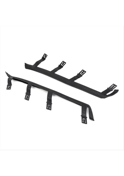 1 Çift Siyah Ön Far Contası Üst Braketi Bmw X3 E83 2004-2010 63126939273 63126939274 Için Uygundur (Yurt Dışından)
