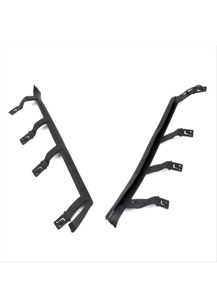 1 Çift Siyah Ön Far Contası Üst Braketi Bmw X3 E83 2004-2010 63126939273 63126939274 Için Uygundur (Yurt Dışından) modelleri