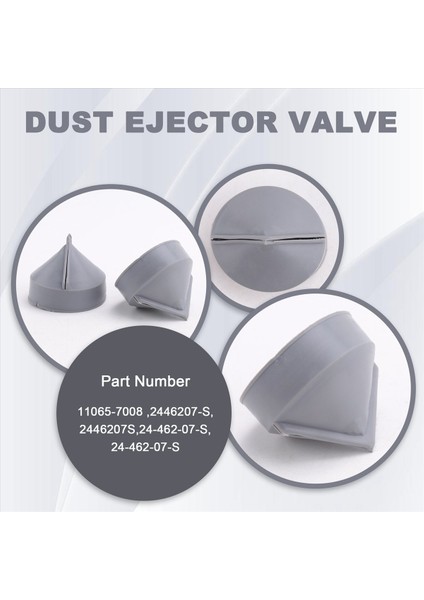 Kohler CH20 CH22 CH23 CH25 24 462 07-S, 2446207S, 11065-7008, 15518 Için 4x Toz Ejektör Valfi (Yurt Dışından) indirimleri