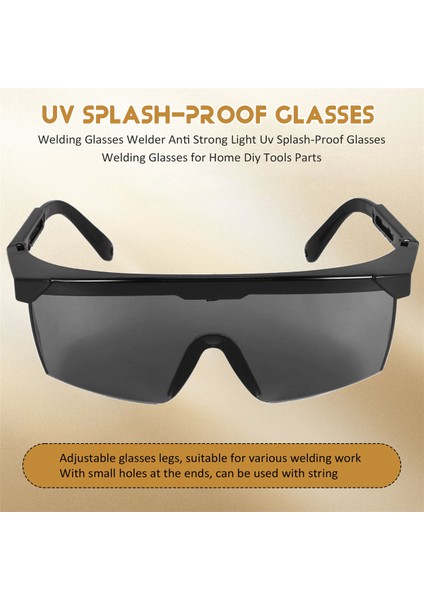 Kaynak Gözlükleri Kaynakçı Güçlü Işığa Karşı Uv Sıçramasına Dayanıklı Gözlükler Ev Için Kaynak Gözlükleri Kendin Yap Aletleri Parçaları (Yurt Dışından) fırsatları