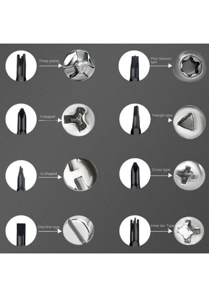 17'si 1 Arada Çok Işlevli Tornavida Özel Şekilli Üçgen (Yurt Dışından) fiyatları