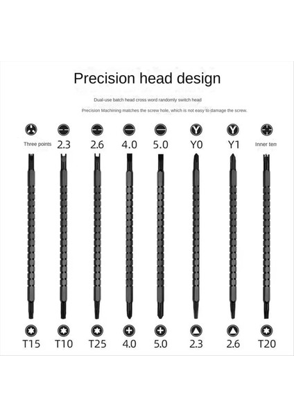 17'si 1 Arada Çok Işlevli Tornavida Özel Şekilli Üçgen (Yurt Dışından) indirimleri