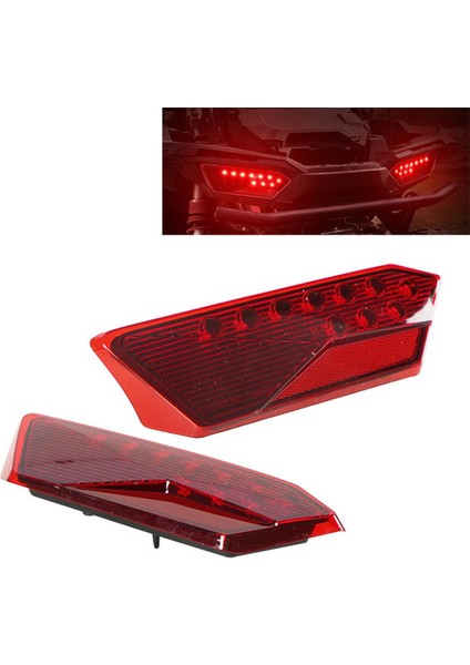 Polaris Rzr 1000 900 Xp 4 Turbo 2014-2019 2412341 2412342 Için 2 Adet Kırmızı LED Arka Lambalar (Yurt Dışından) fiyatları