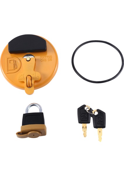 Caterpillar Cat Dozer Ekskavatör D6R D5C 311D 312D 320C 320D 321D 323D Için Kilitli Yakıt Deposu Kapağı 7X7700 (Yurt Dışından) fiyatları