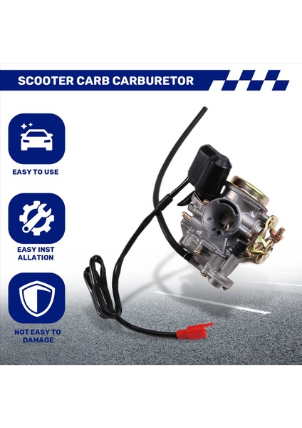 PD18J Gy6 50CC Scooter Moped PD18J Karbüratör Karbüratör (Yurt Dışından) fırsatları