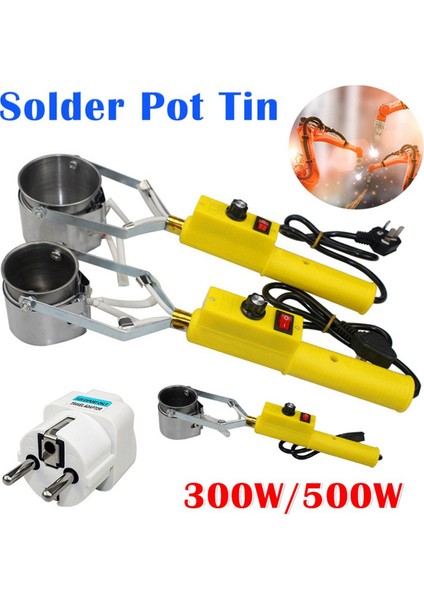 500W Kalay Eritme Lehim Kazanı Elde Taşınabilir Lehimleme Onarım Fırını Ayarlanabilir Sıcaklık Lehim Sökme Kazanı Aracı Ab Fişi (Yurt Dışından) fırsatları