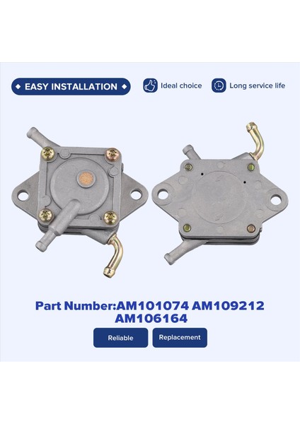John Deere LX172 LX176 LX186 Motoru Için AM101074 Motor Yakıt Pompası (Yurt Dışından) indirimleri