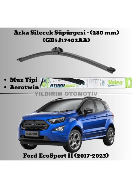 Ford Ecosport 2 Arka Silecek Süpürgesi 2017-2023 Arası GB5J17402AA