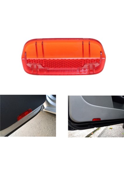 2 Adet Iç Kapı Paneli Aydınlatma Lambası Mercek Reflektörü Kırmızı 1KD947419 Passat B6 B7 cc Jetta Mk5 Mk6 Golf Mk6 Için Uygundur (Yurt Dışından) indirimleri