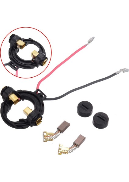 Hıtachı 328202 334696 G18DSL G18DL Için 1 Çift Fırça + Tutucu + Kapak (Yurt Dışından) fiyatları