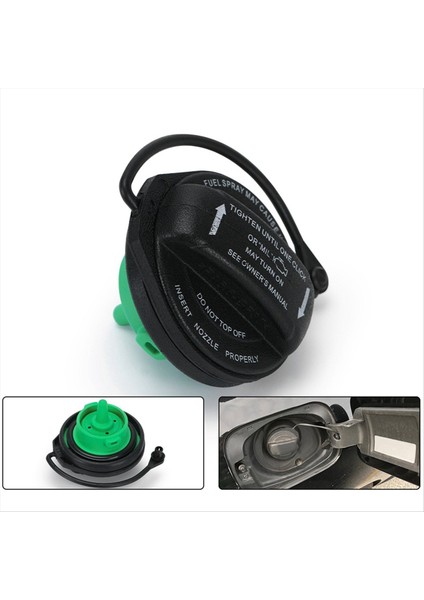 5C0201550T Audi Vw Tiguan Golf Jetta Için Araç Yakıt Deposu Dolum Kapağı (Yurt Dışından) fiyatları