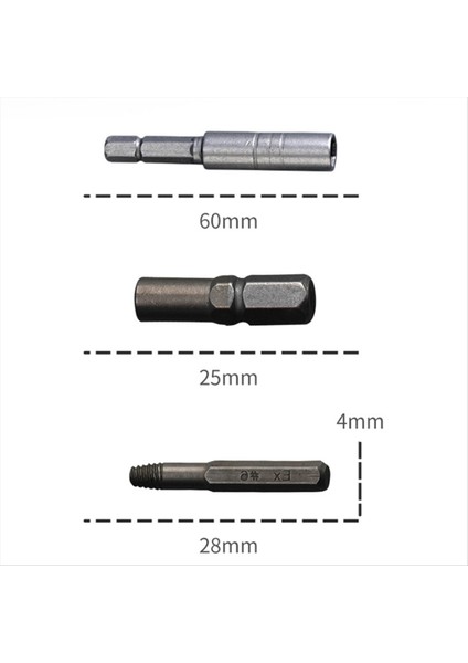Paslanmış ve Hasarlı Cıvatayı Çıkarmak Için Kırık Başlı Vida Çıkarma Alet Seti (Yurt Dışından) fiyatları