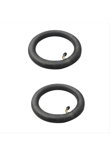 Adet 8 Inç 8x1 1/4 Scooter Iç Lastiği, Bükülmüş Valfli A-Katlanır Bisiklet Elektrikli/gazlı Scooter Lastiğine Uygundur (Yurt Dışından)