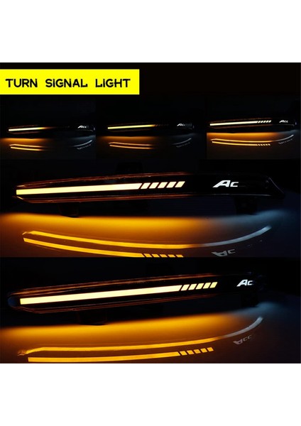 Honda Accord Için Dumanlı Lens LED Arka Tampon Reflektörlü Arka Lambalar (Yurt Dışından) indirimleri