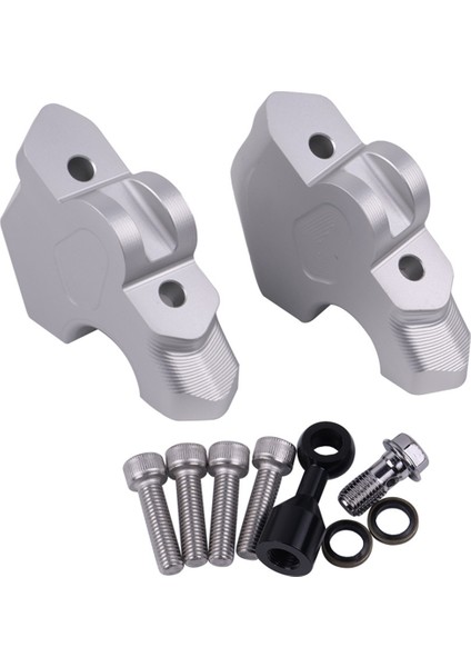 Bmw Gümüş Için Motosiklet Yükseltici Sürükleme Kolu Kelepçesi Uzatma (Yurt Dışından)