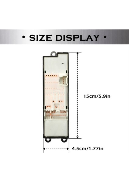 Sürücü Tarafı Ana Cam Anahtarı Elektrikli Cam Anahtarı 254018J005 25401-8J005 Nissan Altima Sedan 2002-2006 Lhd Için (Yurt Dışından) modelleri