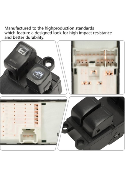 Sürücü Tarafı Ana Cam Anahtarı Elektrikli Cam Anahtarı 254018J005 25401-8J005 Nissan Altima Sedan 2002-2006 Lhd Için (Yurt Dışından) fırsatları