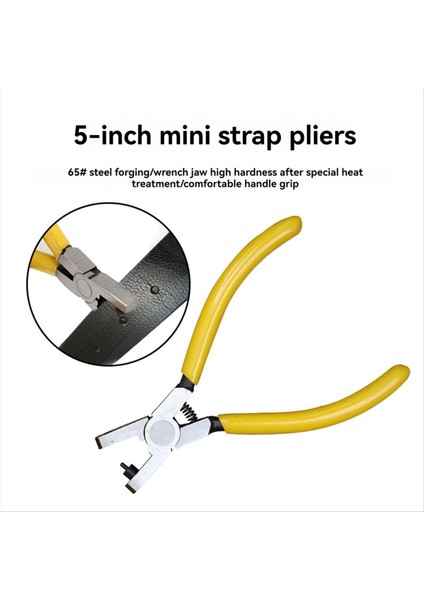 Deri Kemer Delme Pensesi Mini Saat Kayışı Delme Pensesi (Yurt Dışından) fiyatları