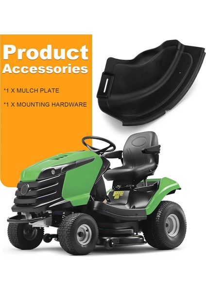 960120040 532187298 Malç Örtüsü Kancaları 187298, 54 Inçlik Binilebilir Çim Biçme Makineleri Için - RZ5424 Z254 LGT2654 Modeline Uygun (Yurt Dışından) fiyatları