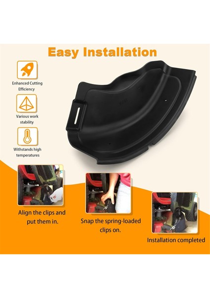 960120040 532187298 Malç Örtüsü Kancaları 187298, 54 Inçlik Binilebilir Çim Biçme Makineleri Için - RZ5424 Z254 LGT2654 Modeline Uygun (Yurt Dışından) indirimleri