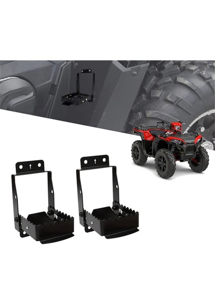 Evrensel Atv Ayak Dayanağı Arka Yolcu Ayak Dayanakları 4 Tekerlekli Araç Ayak Mandalları Yolcu Kaymaz Ayak Dayanakları (Yurt Dışından) fırsatları