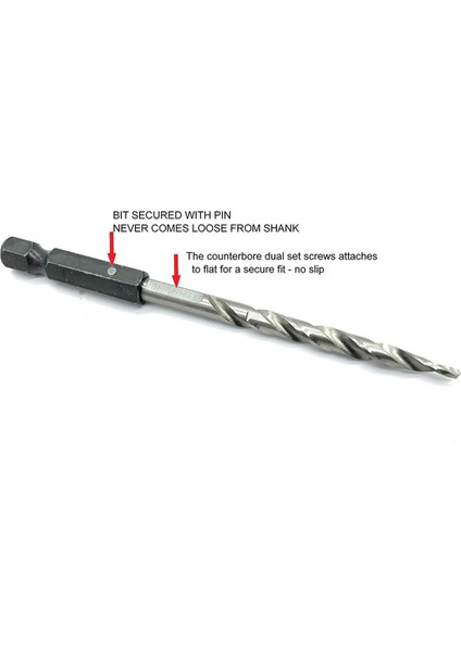 Adet Yüksek Hızlı Çelik Ayarlanabilir Ahşap Havşa Matkap Ucu Seti Ahşap Işleme Için Konik Matkap Ucu 4 6 8 10 12 (Yurt Dışından) modelleri