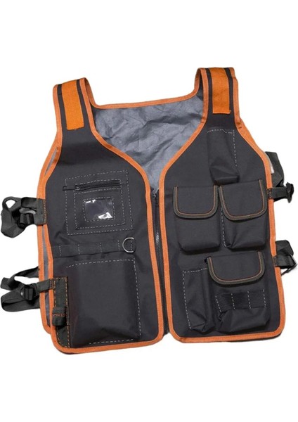 Güvenlik Iş Yeleği Alet Yeleği Bakım Çok Cepli Yelek Çok Cepli Alet Tutuculu Oxford Kumaş Iş Yeleği (Yurt Dışından)